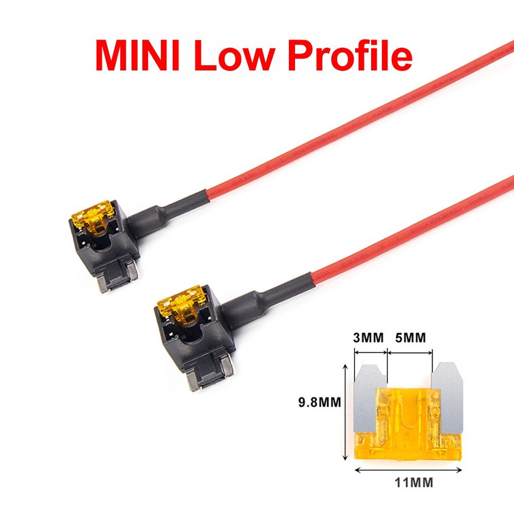 2PCS Circuit Fuse Tap with ATO, Mini, Micro2, Mini Low Profile Adapter Holder - VAIOS PTY LTD