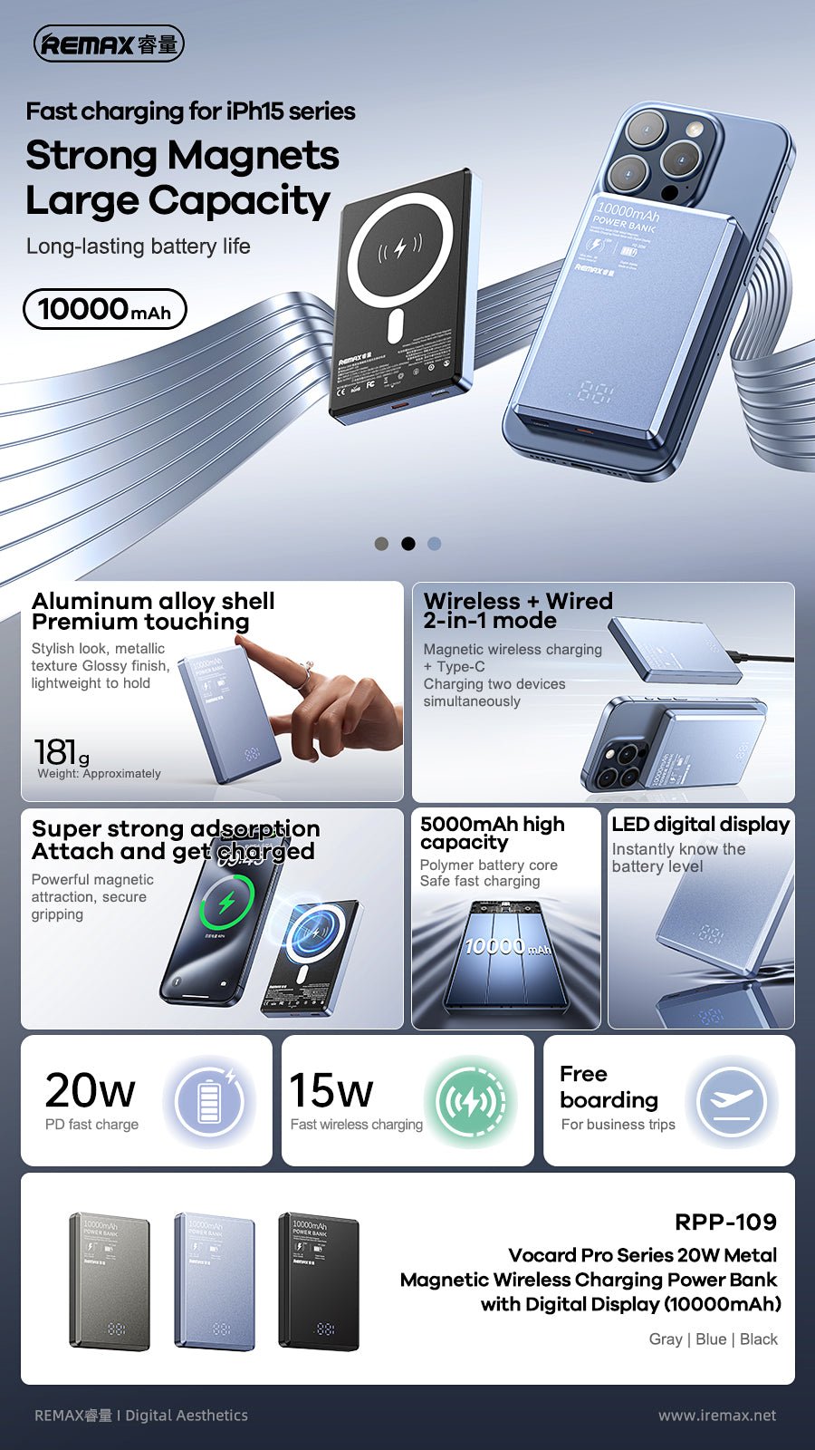RPP - 109 10000mAh - VAIOS PTY LTD