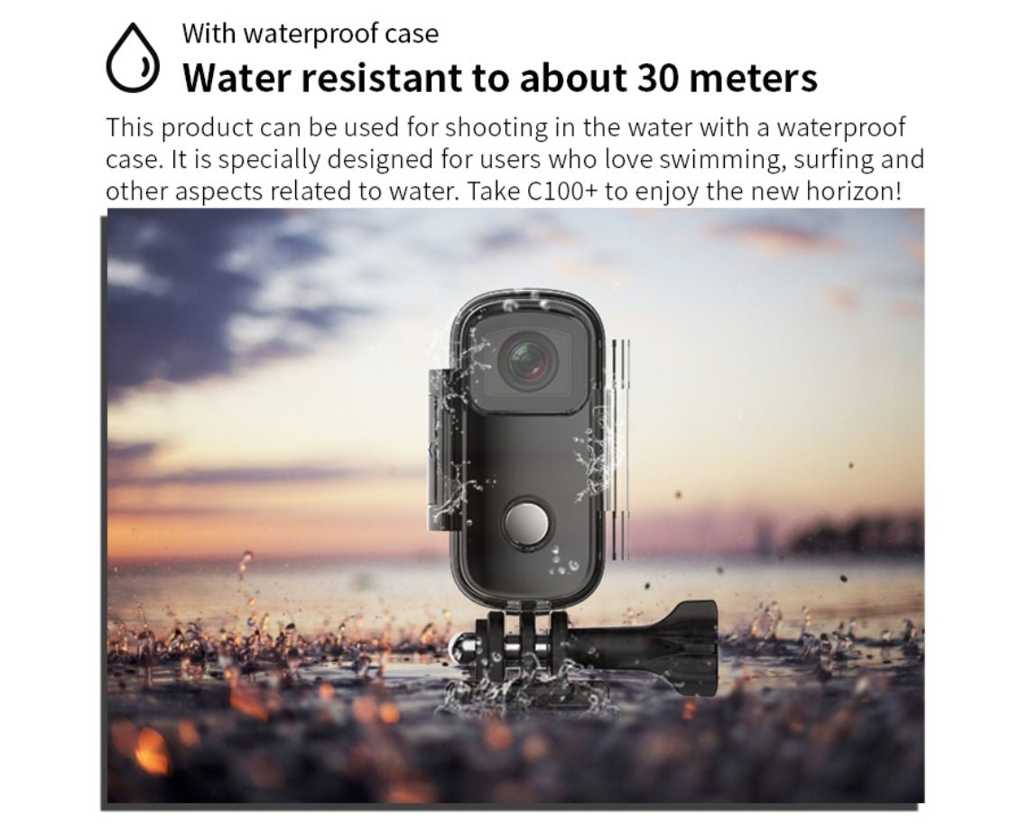 SJCAM C100+ Pocket Action Camera - www.vaioshub.com.au