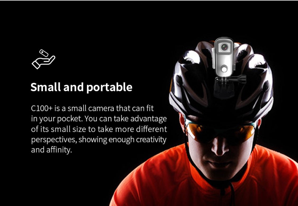 SJCAM C100+ Pocket Action Camera - www.vaioshub.com.au