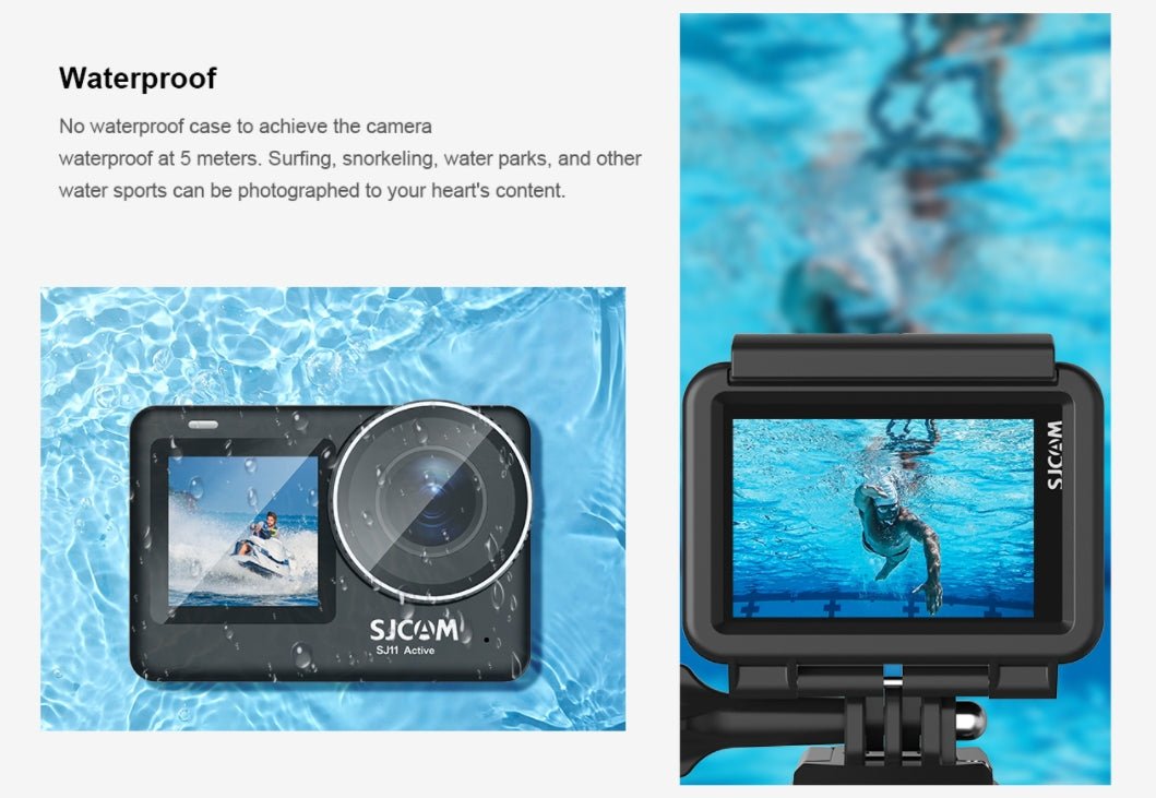 SJCAM SJ11 Active Action Camera - www.vaioshub.com.au