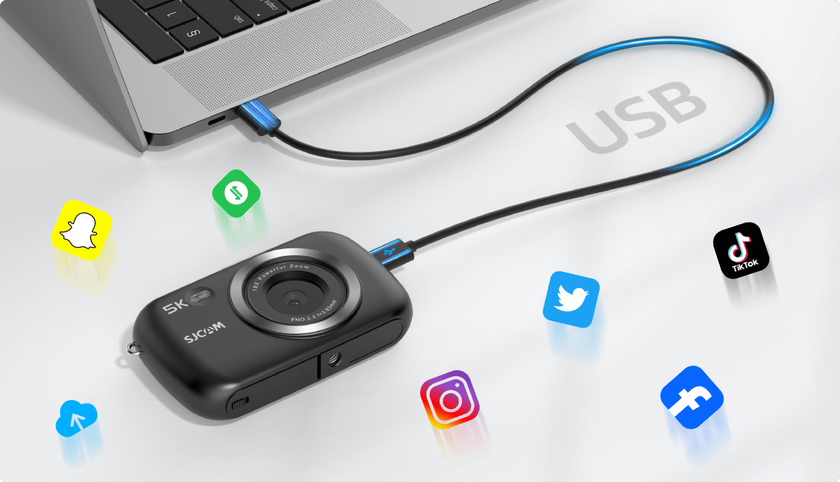 SJCAM ZV100 Digital Camera - www.vaioshub.com.au
