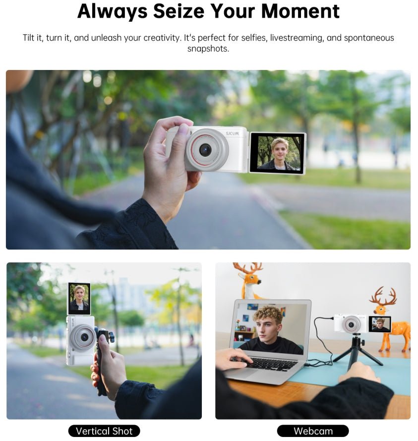 SJCAM ZV200 Digital Camera - www.vaioshub.com.au