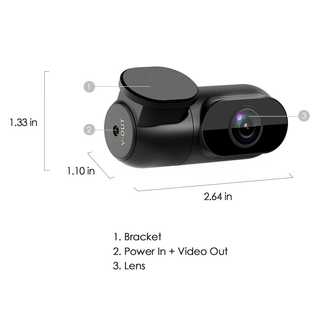 Viofo A139 2CH Dual Channel Dash Cam - Front 2K 1440P + Rear 1080P with 5GHz Wi - Fi and GPS - VAIOS PTY LTD