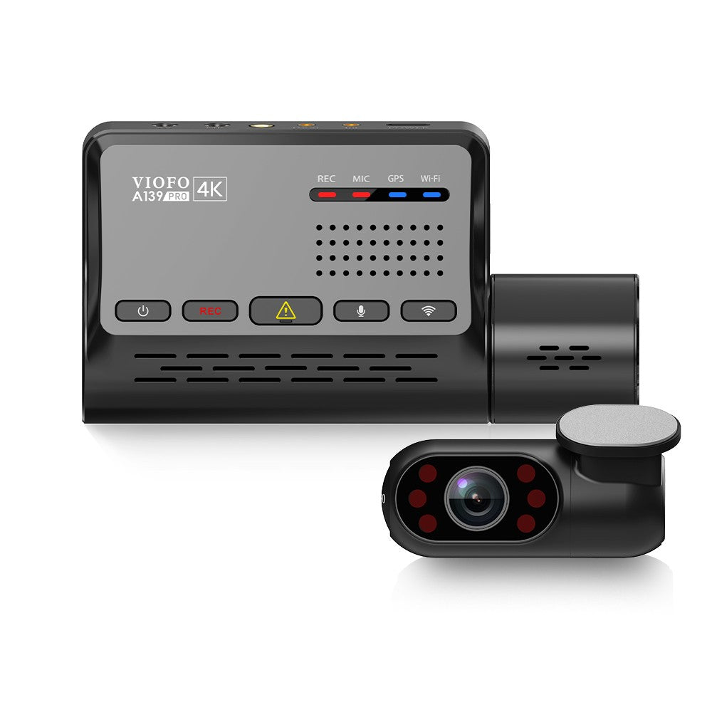 VIOFO A139 PRO 2CH IR Front and Interior 4K HDR Dashcam with Sony STARVIS 2 IMX678 Sensor - VAIOS PTY LTD