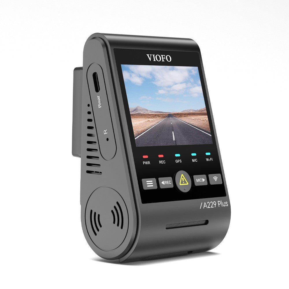 VIOFO A229 Plus 1CH 2K HDR Front Dash Cam with Sony STARVIS 2 IMX675 Sensor, Voice Control, 5GHz WiFi, Ultra - Precise GPS - VAIOS PTY LTD
