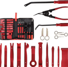19Pcs Car Radio Removal Tool Kit with Pry Trim Keys Set - VAIOS PTY LTD