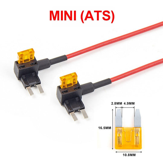 2PCS Circuit Fuse Tap with ATO, Mini, Micro2, Mini Low Profile Adapter Holder - VAIOS PTY LTD