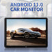 4K HD 12inch Android 11.0 System Car Rear Seat Entertainment System Full Touch Screen Headrest Monitor - VAIOS PTY LTD