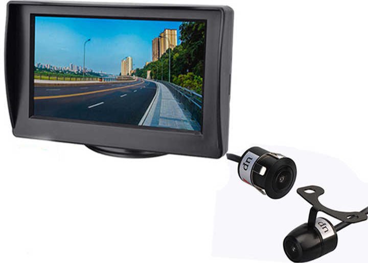 AHD 5" Display Monitor with AHD 1/3" Ai Car Reverse Camera - VAIOS PTY LTD