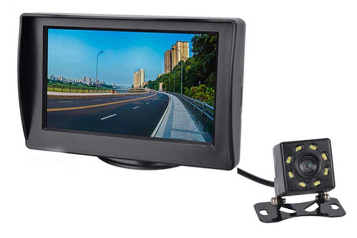 AHD 5" Display Monitor with AHD 1/3" Ai Car Reverse Camera - VAIOS PTY LTD