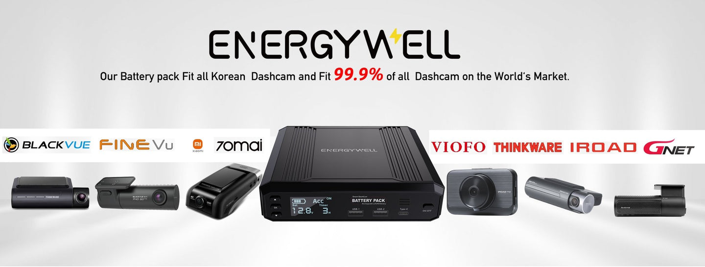 DashCam Battery Pack P8 - VAIOS PTY LTD