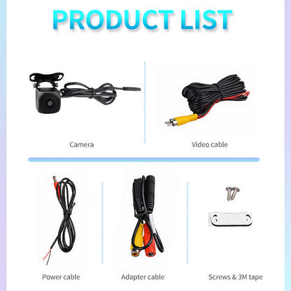 HD 1080P 1000TVL AHD AI CAR REAR REVERSE CAMERA WITH PERSON DETECTION AND ALARM SOUND (works only with our displays) - VAIOS PTY LTD