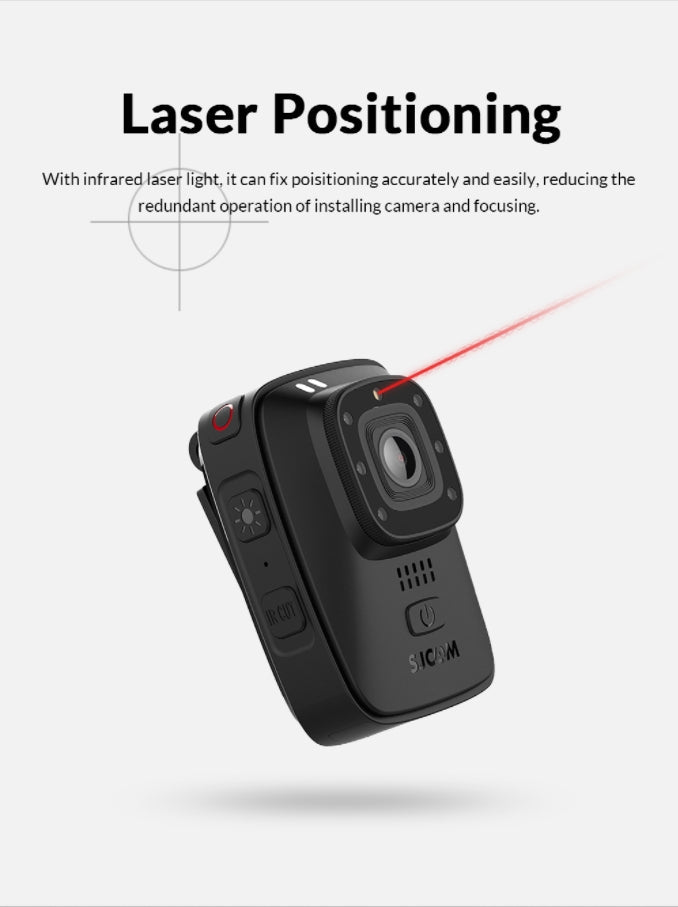 SJCAM A10 Body Camera - www.vaioshub.com.au