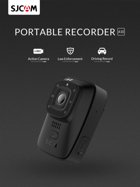 SJCAM A10 Body Camera - www.vaioshub.com.au