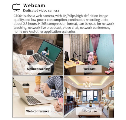 SJCAM C100+ Pocket Action Camera - www.vaioshub.com.au