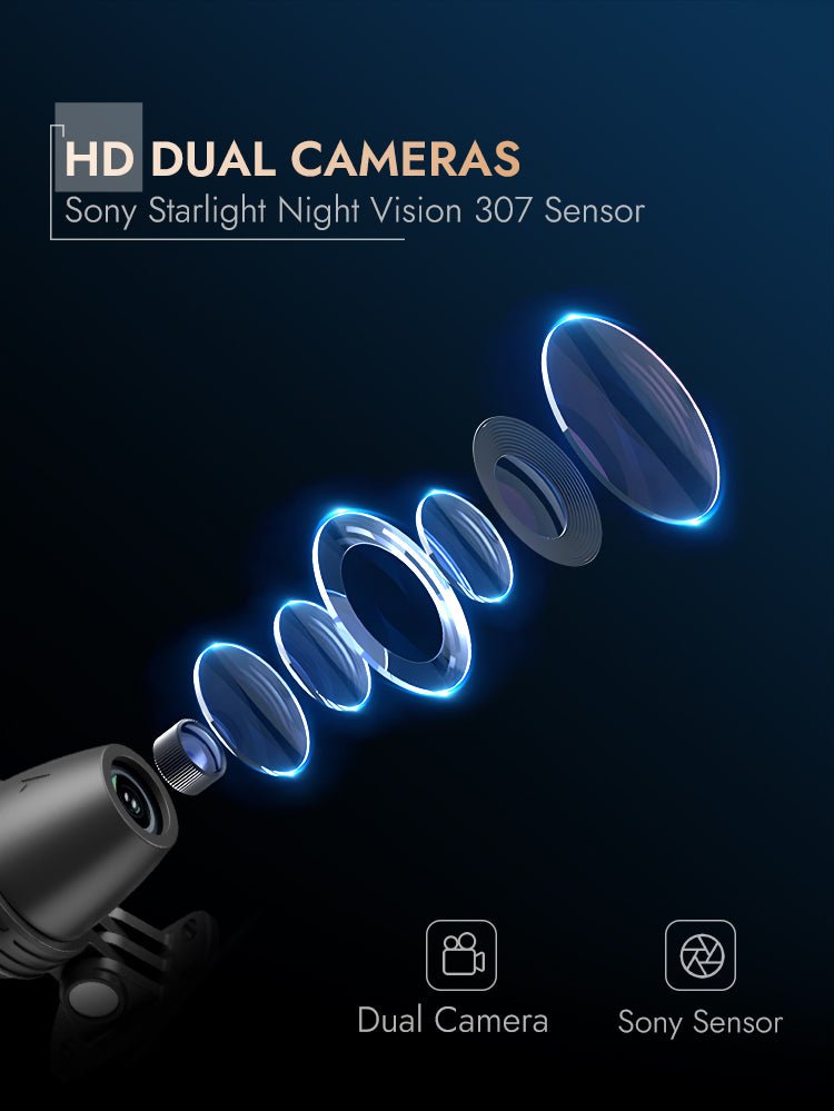 SJCAM RD10 Motorcycle Dash Cam - www.vaioshub.com.au