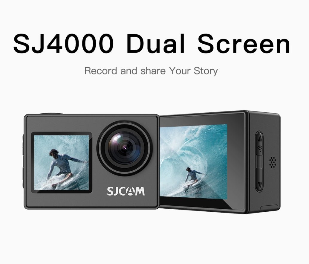 SJCAM SJ4000 Dual Screen Action Camera - www.vaioshub.com.au