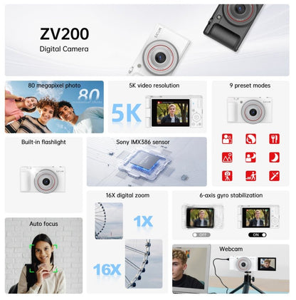 SJCAM ZV200 Digital Camera - www.vaioshub.com.au