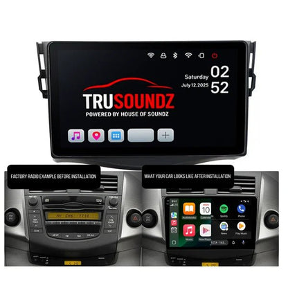 Toyota RAV4 (2006–2011) 9" Multimedia Upgrade & Facia Kit - www.vaioshub.com.au