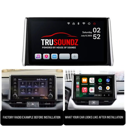 Toyota RAV4 (2019–2022) 9" Multimedia Upgrade & Facia Kit - www.vaioshub.com.au