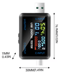 Type - C USB Tester DC Digital Voltmeter Ammeter - VAIOS PTY LTD