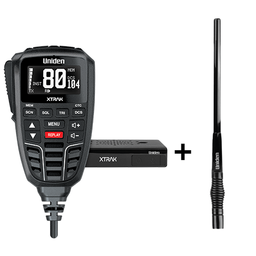 Uniden XTRAK - 80 Adventure Pack UHF Radio - XTRAK80 - ADV - VAIOS PTY LTD