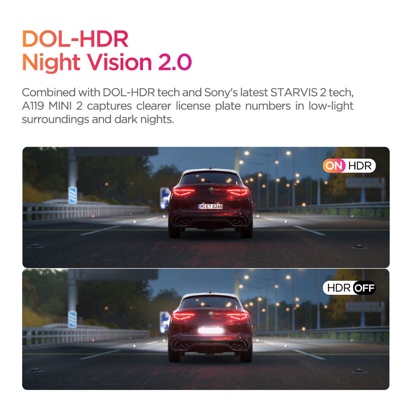 VIOFO A119 MINI 2 Voice Control 2K 60fps 5GHz WiFi Dash Camera with Sony STARVIS 2 Sensor - VAIOS PTY LTD