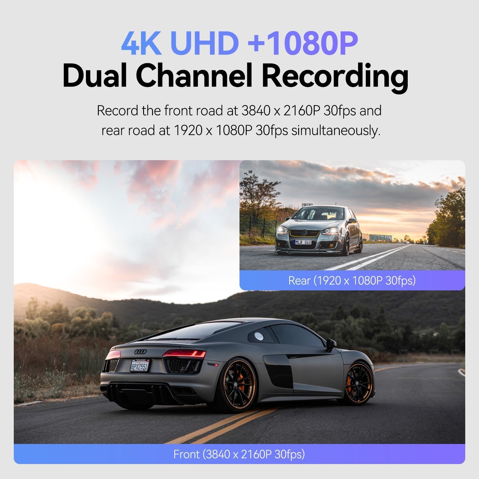 VIOFO A129 Pro Duo Ultra 4K Front + Full HD 1080P Rear Dual Channel Wi - Fi GPS Dash Camera - VAIOS PTY LTD