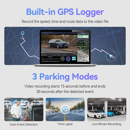 VIOFO A129 Pro Duo Ultra 4K Front + Full HD 1080P Rear Dual Channel Wi - Fi GPS Dash Camera - VAIOS PTY LTD