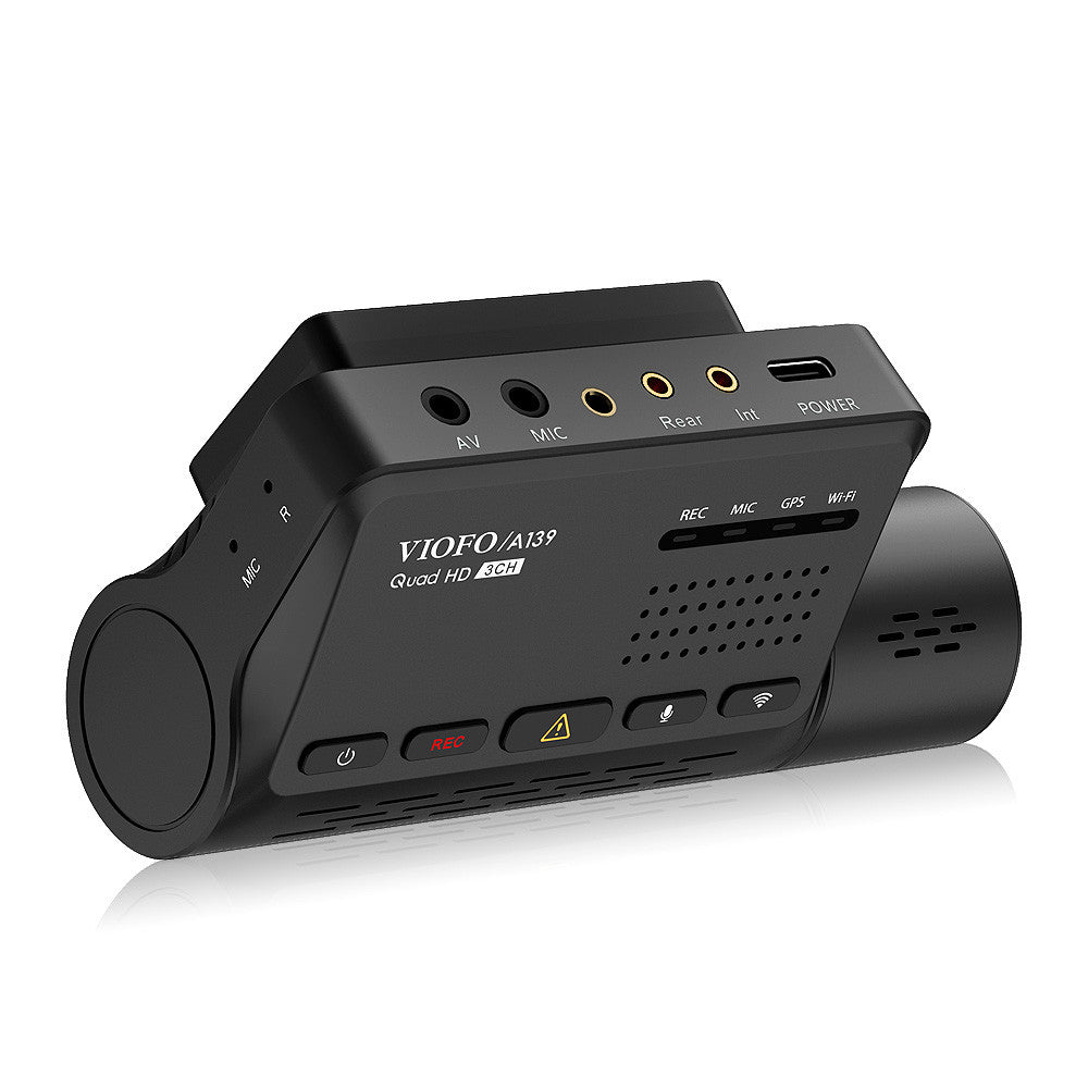 Viofo A139 2CH Dual Channel Dash Cam - Front 2K 1440P + Rear 1080P with 5GHz Wi - Fi and GPS - VAIOS PTY LTD