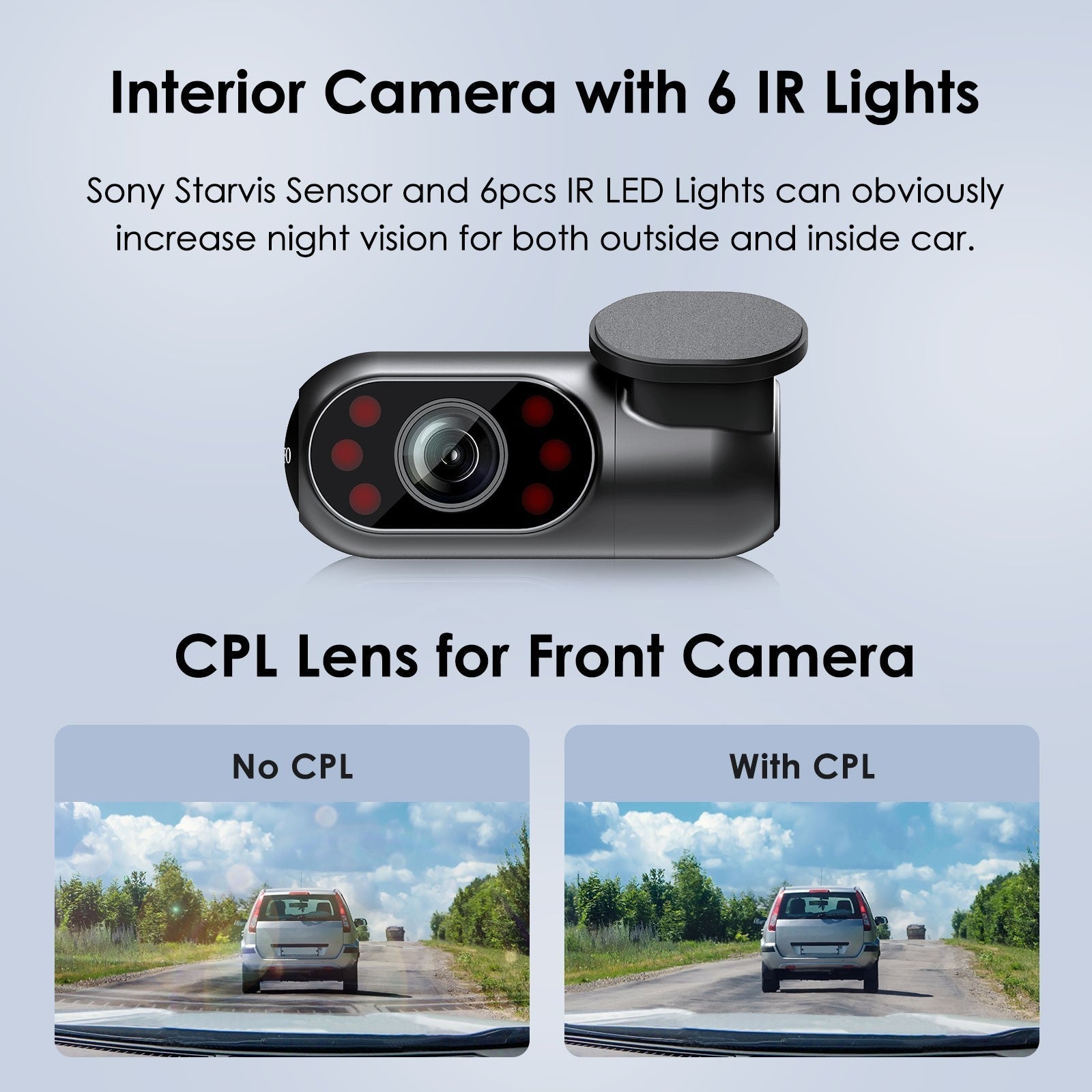 VIOFO A139 3CH 3 Channel Dash Cam - Front 2K 1440P, Interior 1080P, Rear 1080P with 5GHz Wi - Fi and GPS - VAIOS PTY LTD