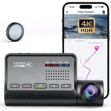 VIOFO A139 PRO 1CH 4K HDR Dashcam with Sony STARVIS 2 Sensor, Built - in 5GHz Wi - Fi and GPS Logger - VAIOS PTY LTD