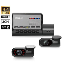 VIOFO A139 PRO 3CH 4K HDR Dashcam with Sony STARVIS 2 Sensor - Front, Interior, and Rear Recording - VAIOS PTY LTD