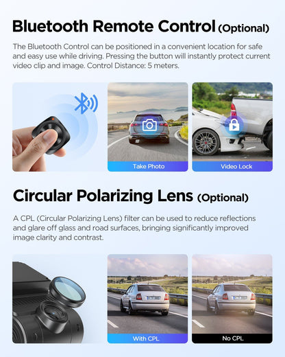 VIOFO A229 Plus 1CH 2K HDR Front Dash Cam with Sony STARVIS 2 IMX675 Sensor, Voice Control, 5GHz WiFi, Ultra - Precise GPS - VAIOS PTY LTD