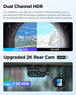 VIOFO A229 Plus 2CH Front and Rear 2K+2K HDR Dual Dash Camera with Sony STARVIS 2 Sensor - VAIOS PTY LTD