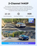VIOFO A229 Plus 2CH Front and Rear 2K+2K HDR Dual Dash Camera with Sony STARVIS 2 Sensor - VAIOS PTY LTD