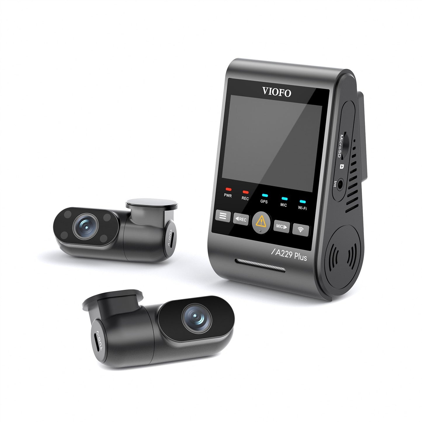 VIOFO A229 Plus 3CH 2K+2K+1080P HDR 5GHz Wi - Fi GPS Voice Control Dash Camera with Dual Sony STARVIS 2 Sensor - VAIOS PTY LTD