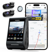 VIOFO A229 Pro 3CH 4K+2K+1080P HDR Car Dash Camera with Sony STARVIS 2 Sensors - VAIOS PTY LTD
