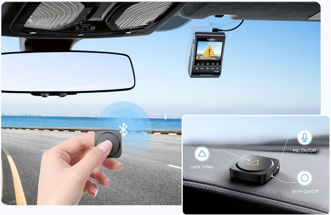 VIOFO A329 1CH Front 4K 60FPS GPS Wi - Fi 6 Dash Cam with Sony STARVIS 2 Sensor and SSD Storage - VAIOS PTY LTD