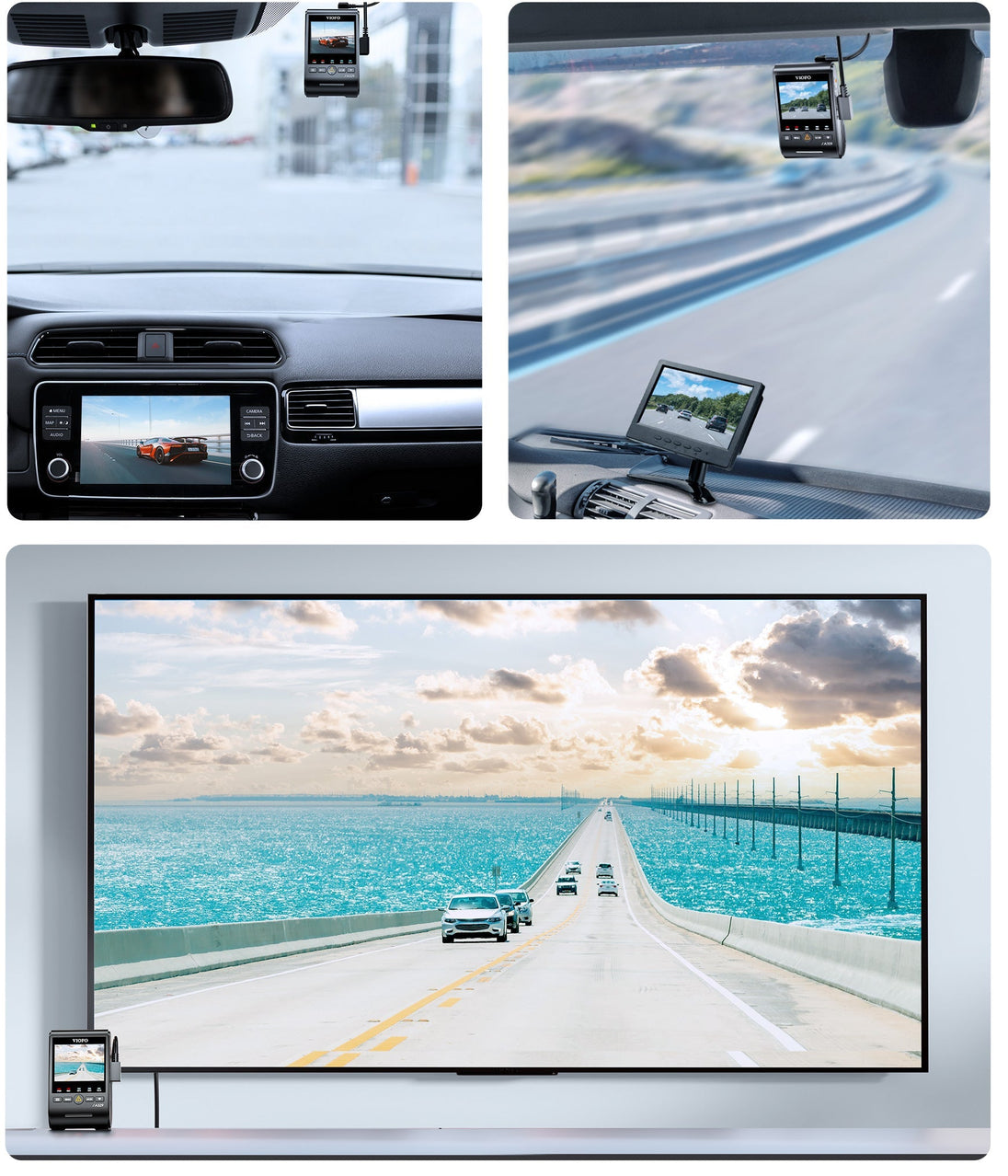 VIOFO A329 1CH Front 4K 60FPS GPS Wi - Fi 6 Dash Cam with Sony STARVIS 2 Sensor and SSD Storage - VAIOS PTY LTD