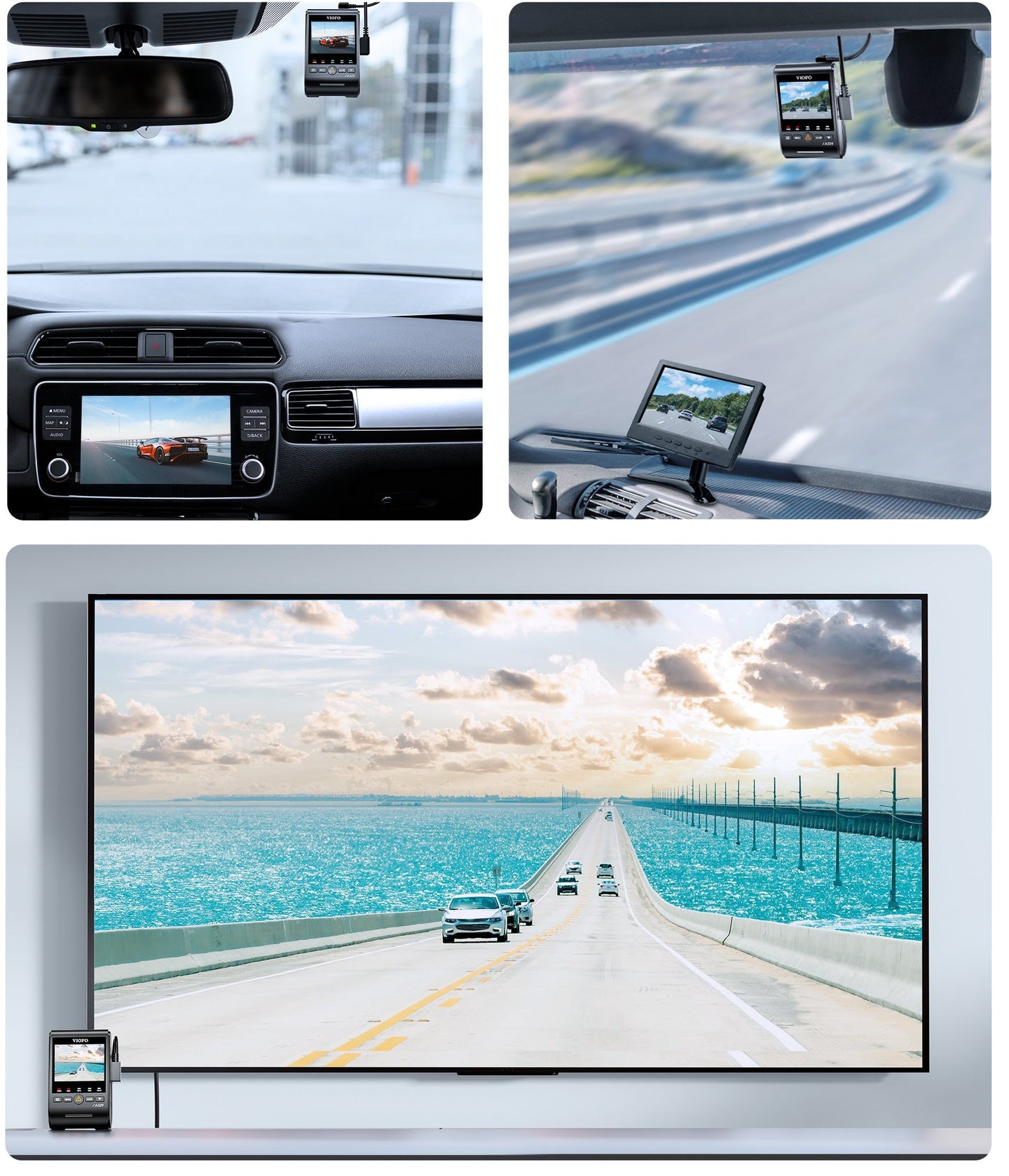 VIOFO A329 1CH Front 4K 60FPS GPS Wi - Fi 6 Dash Cam with Sony STARVIS 2 Sensor and SSD Storage - VAIOS PTY LTD