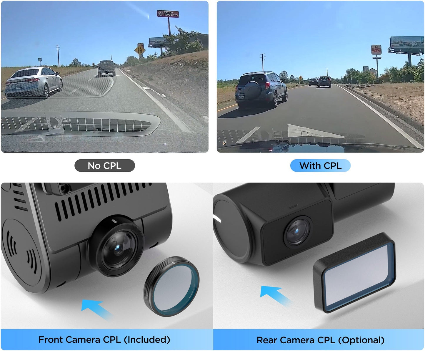 VIOFO A329 2CH 4K 60FPS Front and 2K Rear Wi - Fi 6 Dash Cam with Sony STARVIS 2 Sensors - VAIOS PTY LTD