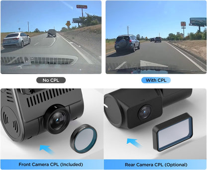 VIOFO A329 2CH 4K 60FPS Front and 2K Rear Wi - Fi 6 Dash Cam with Sony STARVIS 2 Sensors - VAIOS PTY LTD