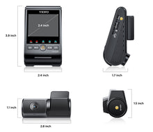 VIOFO A329 2CH 4K 60FPS Front and 2K Rear Wi - Fi 6 Dash Cam with Sony STARVIS 2 Sensors - VAIOS PTY LTD