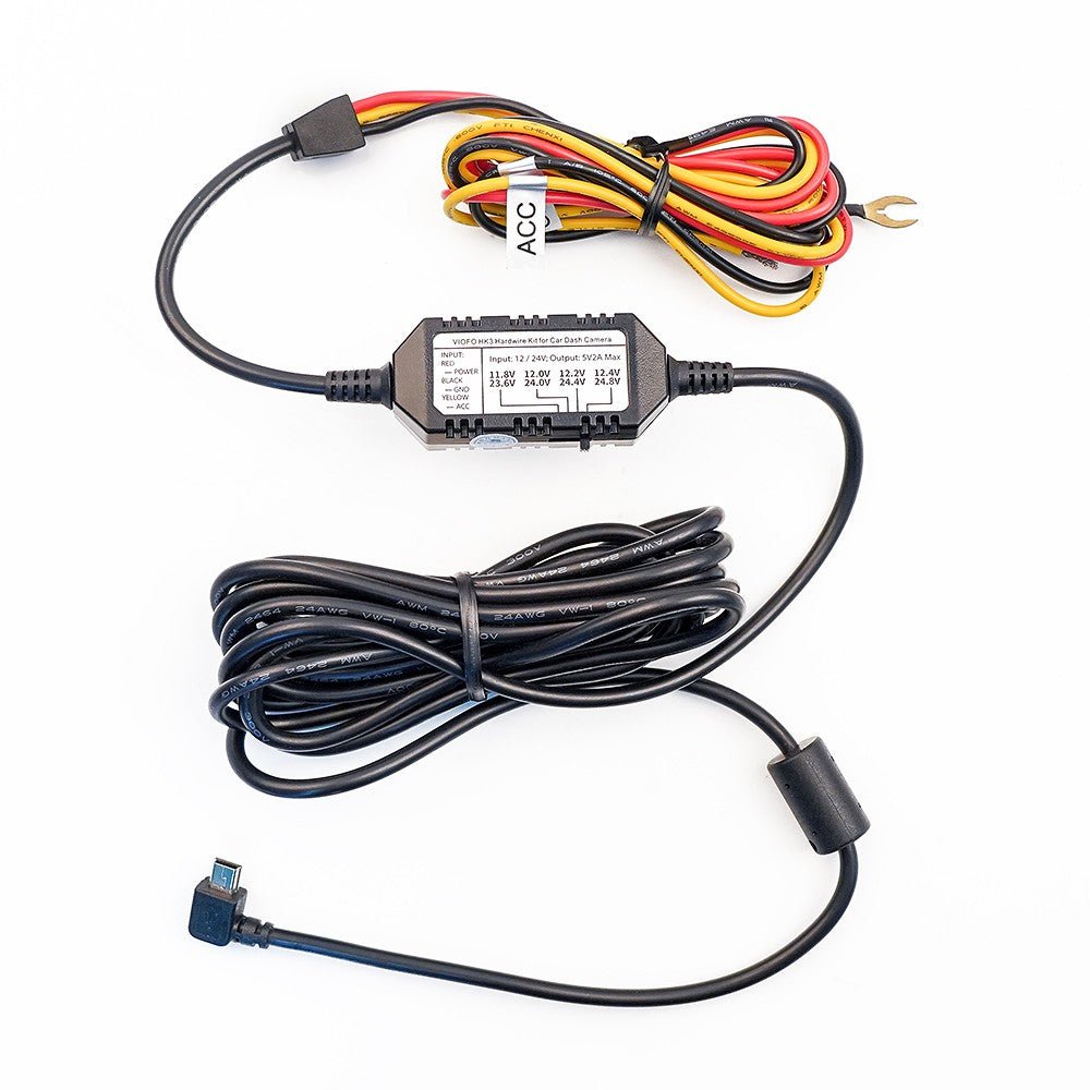 VIOFO Mini HK3 ACC Hardwire Kit Cable for A119V3/A129 Duo - VAIOS PTY LTD