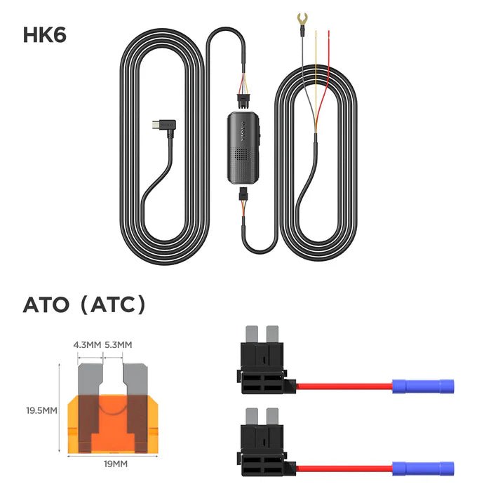 VIOFO Type - C HK6 ACC Hardwire Kit for A329S Series - www.vaioshub.com.au
