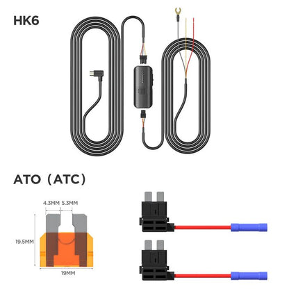 VIOFO Type - C HK6 ACC Hardwire Kit for A329S Series - www.vaioshub.com.au