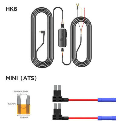 VIOFO Type - C HK6 ACC Hardwire Kit for A329S Series - www.vaioshub.com.au