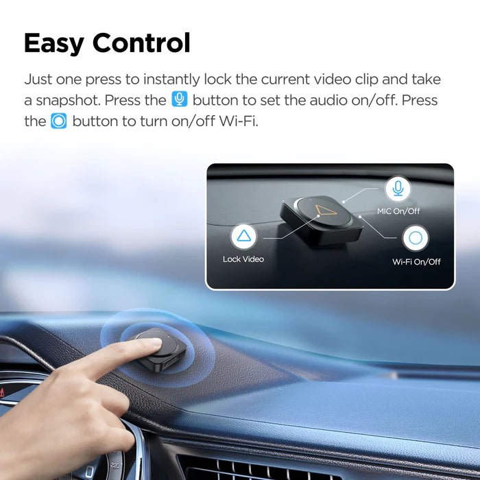 VIOFO Upgraded Version BTR200 Wireless Bluetooth Remote Control - VAIOS PTY LTD